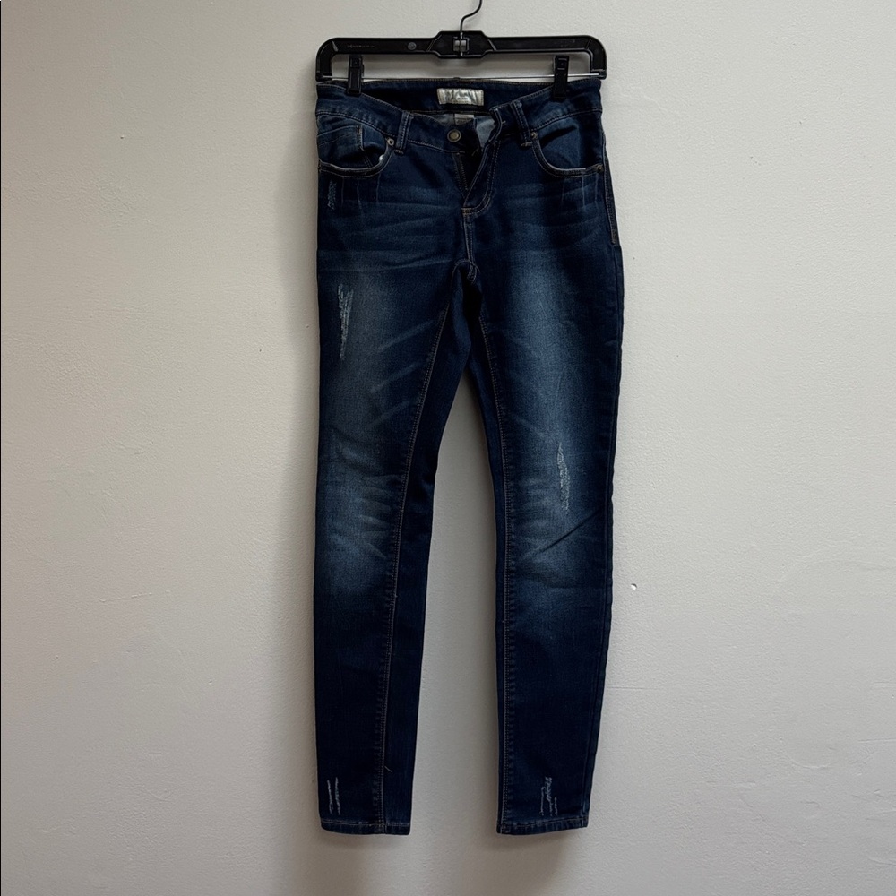 Angel Kiss Dark Wash Skinny Jeans